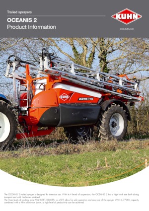 Tažené postřikovače Kuhn Oceanis 2-5600