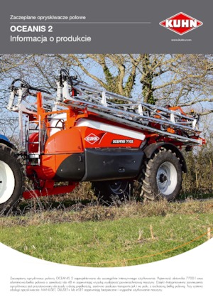 Tažené postřikovače Kuhn Oceanis 2-5600