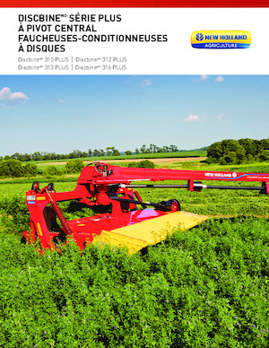 Tažené diskové žací lišty s kondicionérem New Holland Discbine 313 PLUS