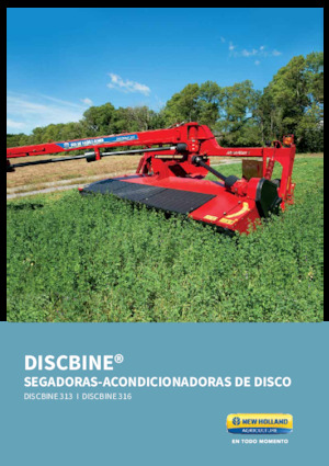 Tažené diskové žací lišty s kondicionérem New Holland Discbine 313 PLUS