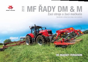Tažené diskové žací lišty s kondicionérem Massey Ferguson DM306 TR-KC