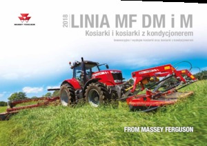 Tažené diskové žací lišty s kondicionérem Massey Ferguson DM306 TR-KC