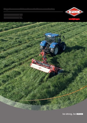 Tažené diskové žací lišty s kondicionérem Kuhn FC 2861 TLD