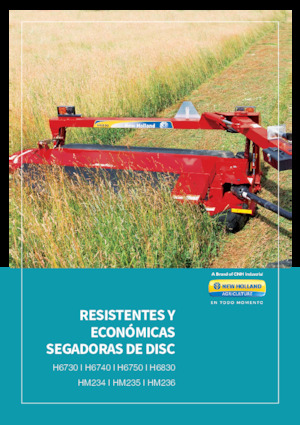 Tažené diskové žací lišty s kondicionérem New Holland HM234 Economy