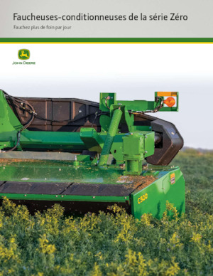 Tažené diskové žací lišty s kondicionérem John Deere S300