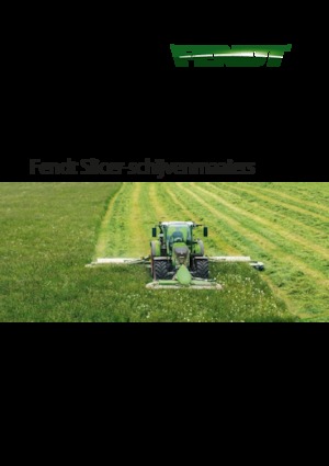 Tažené diskové žací lišty s kondicionérem Fendt Slicer 313 T RC