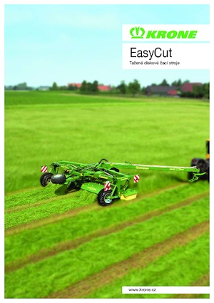 Tažené diskové žací lišty bez kondicionéru Krone EasyCut 3200