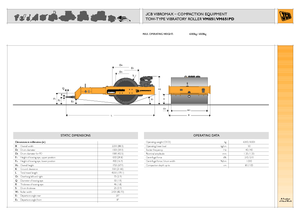 Tahačové válce JCB-Vibromax VM 651