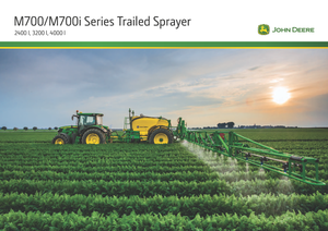 Tažené postřikovače John Deere M724