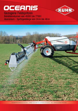 Tažené postřikovače Kuhn Oceanis 6500 RHA3