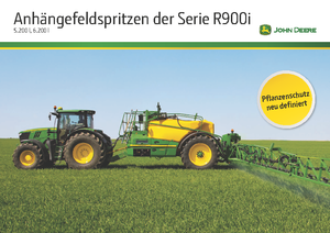 Tažené postřikovače John Deere R 952 i