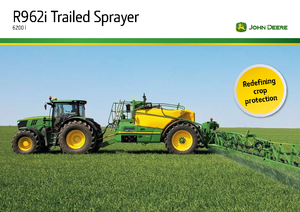 Tažené postřikovače John Deere R 962 i
