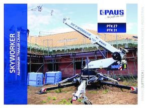 Přívěsné kloubové pracovní plošiny Paus PTK 31
