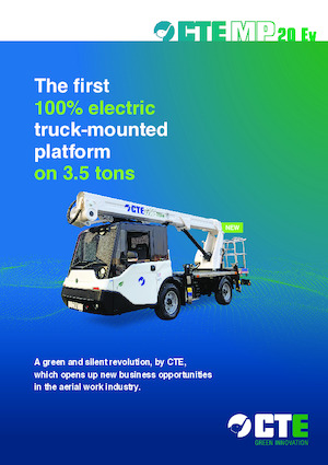 Autoplošiny s teleskopickým výložníkem CTE MP 20 Ev