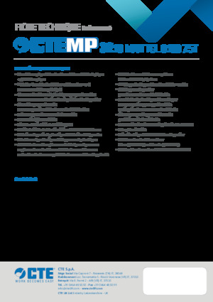 Autoplošiny s teleskopickým výložníkem CTE MP 32.19