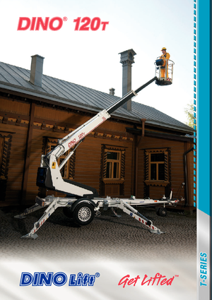 Přívěsné teleskopické pracovní plošiny Dino Lift Dino 120T