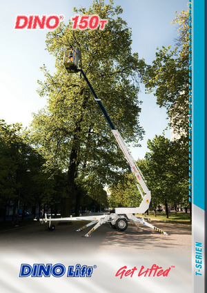 Přívěsné teleskopické pracovní plošiny Dino Lift Dino 150T