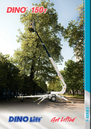 Přívěsné teleskopické pracovní plošiny Dino Lift Dino 150T