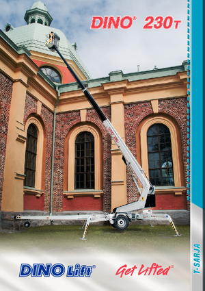 Přívěsné teleskopické pracovní plošiny Dino Lift Dino 230T