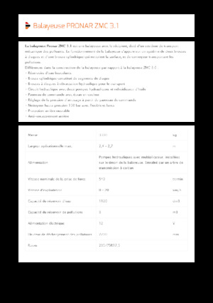 Tažené zametače Pronar ZMC 3.1