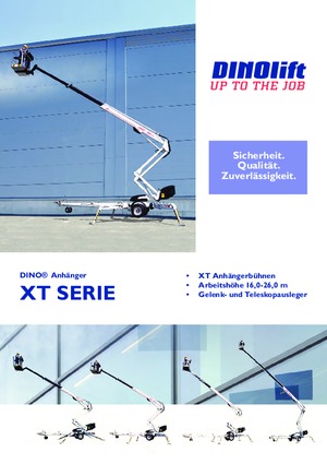 Autoplošiny s kloubovým výložníkem Dino Lift Dino 260XTD