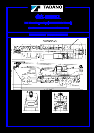 Autojeřáby Tadano GS-300XL
