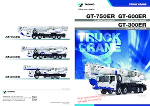 Autojeřáby Tadano GT-600ER