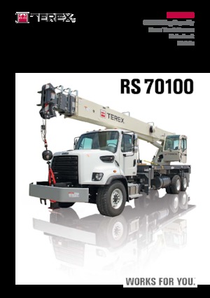 Autojeřáby TEREX CRANES RS 70100