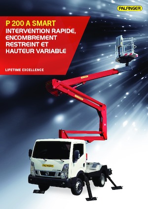 Přívěsné kloubové pracovní plošiny Palfinger P 200 A