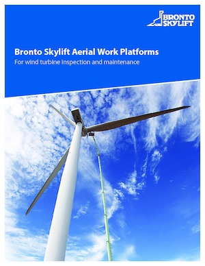 Přívěsné kloubové pracovní plošiny Bronto Skylift S 255 HLA