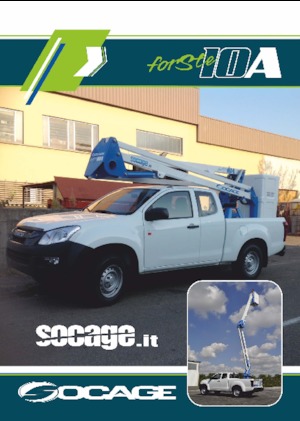 Přívěsné kloubové pracovní plošiny Socage forSte 10 A