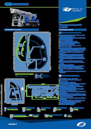 Autoplošiny s teleskopickým výložníkem Socage forSte 47 TJJ