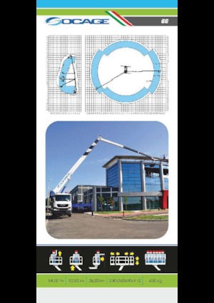 Autoplošiny s teleskopickým výložníkem Socage forSte 54 TJJ