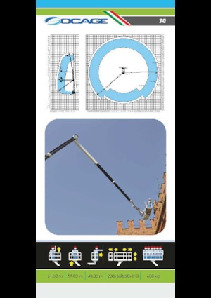 Přívěsné kloubové pracovní plošiny Socage forSte 61 TJJ