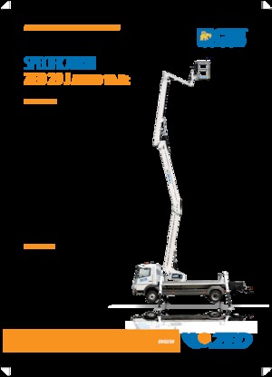 Přívěsné kloubové pracovní plošiny CTE ZED 29 J