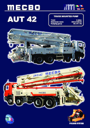 Autočerpadla betonu Mecbo AUT 42 P7.150