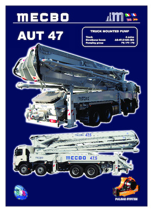 Autočerpadla betonu Mecbo AUT 47 P6.110