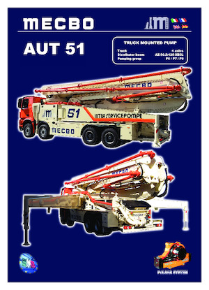 Autočerpadla betonu Mecbo AUT 51 P6.110