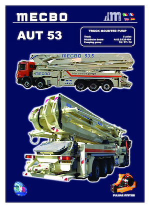Autočerpadla betonu Mecbo AUT 53 P6.110