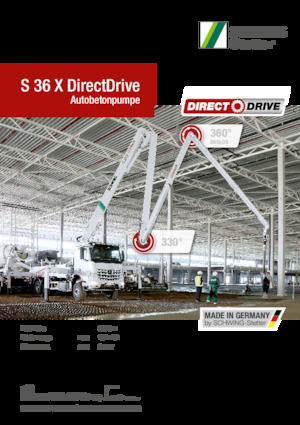 Autočerpadla betonu SCHWING-Stetter S 36 X DirectDrive