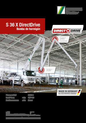 Autočerpadla betonu SCHWING-Stetter S 36 X DirectDrive