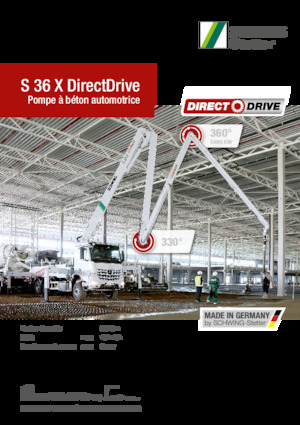Autočerpadla betonu SCHWING-Stetter S 36 X DirectDrive