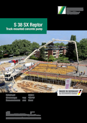 Autočerpadla betonu SCHWING-Stetter S 38 SX Reptor