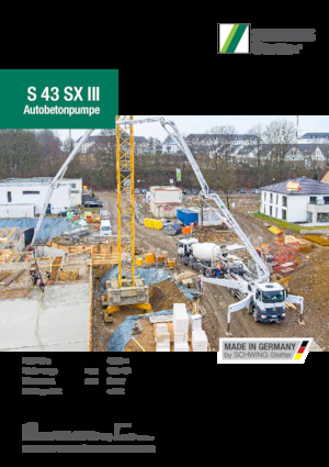 Autočerpadla betonu SCHWING-Stetter S 43 SX III