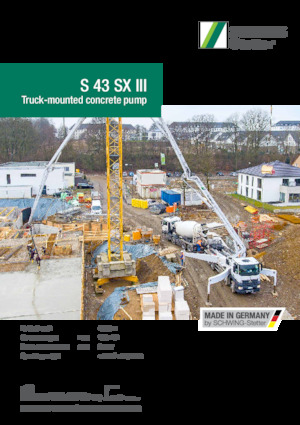 Autočerpadla betonu SCHWING-Stetter S 43 SX III