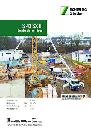 Autočerpadla betonu SCHWING-Stetter S 43 SX III