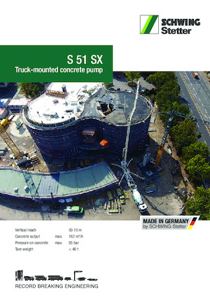 Autočerpadla betonu SCHWING-Stetter S 51 SX