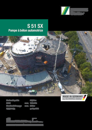 Autočerpadla betonu SCHWING-Stetter S 51 SX