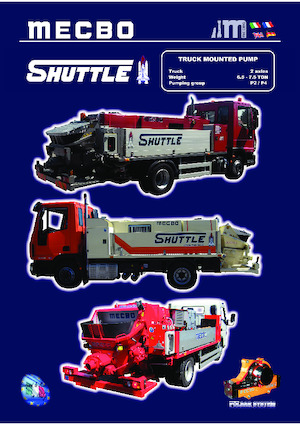 Autočerpadla betonu Mecbo Shuttle P4.40