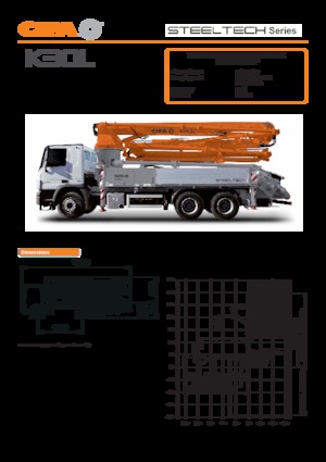 Autočerpadla betonu CIFA K30L 